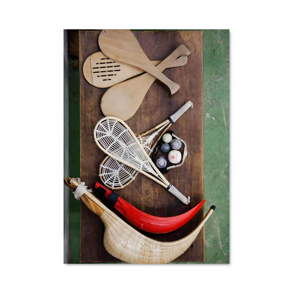 Poster Banane et Pelote